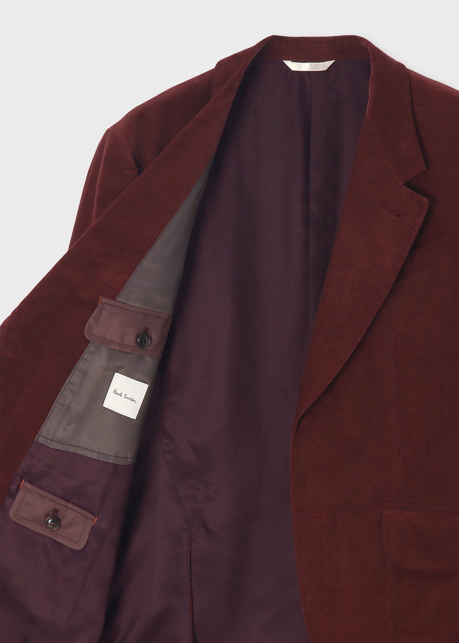 ナローウェールコーデュロイ 2Bジャケット