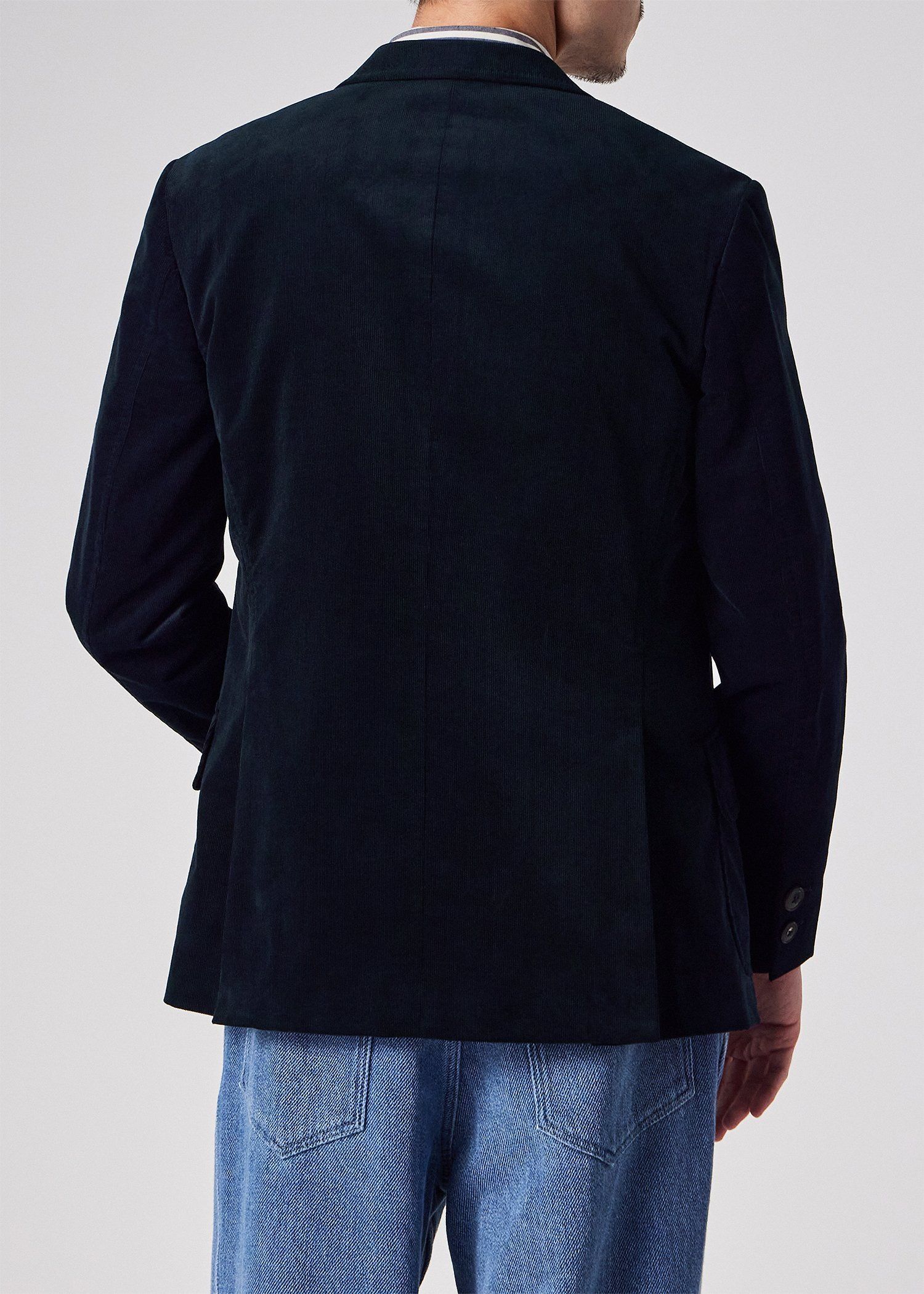 24h特別価格　ポールスミス ジャケット コーデュロイ 綿 総裏×柄 紺 L 24h特別価格 ポールスミス ジャケット コーデュロイ 綿 総裏×柄 紺 L