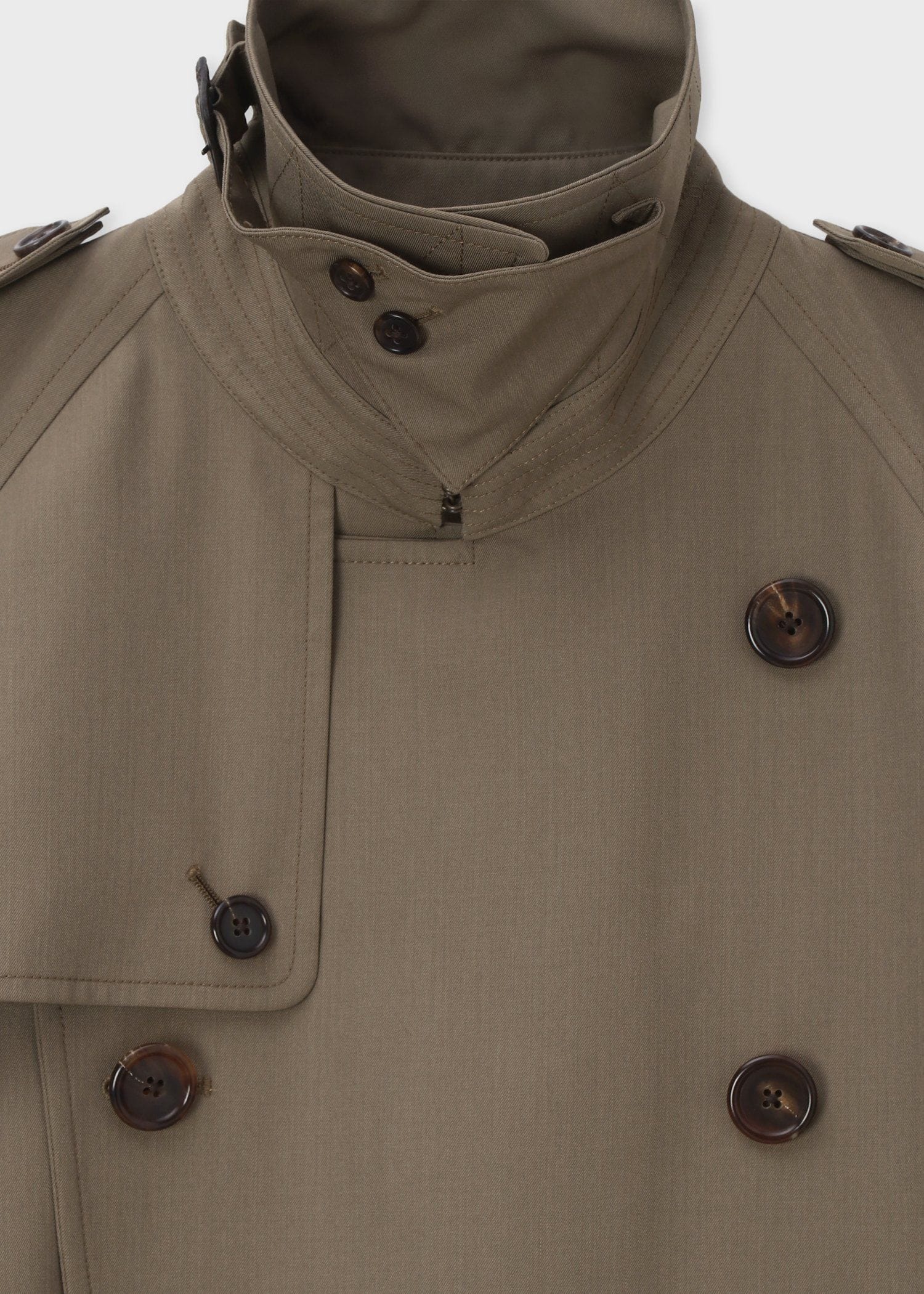 ウールブレンド ヘリテージ ダブルトレンチコート