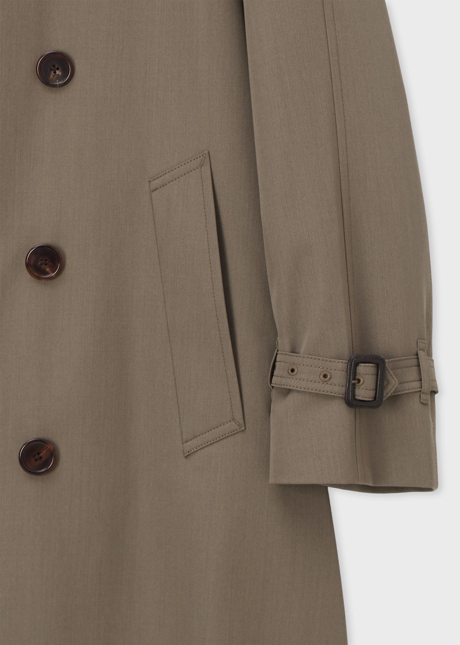 ウールブレンド ヘリテージ ダブルトレンチコート