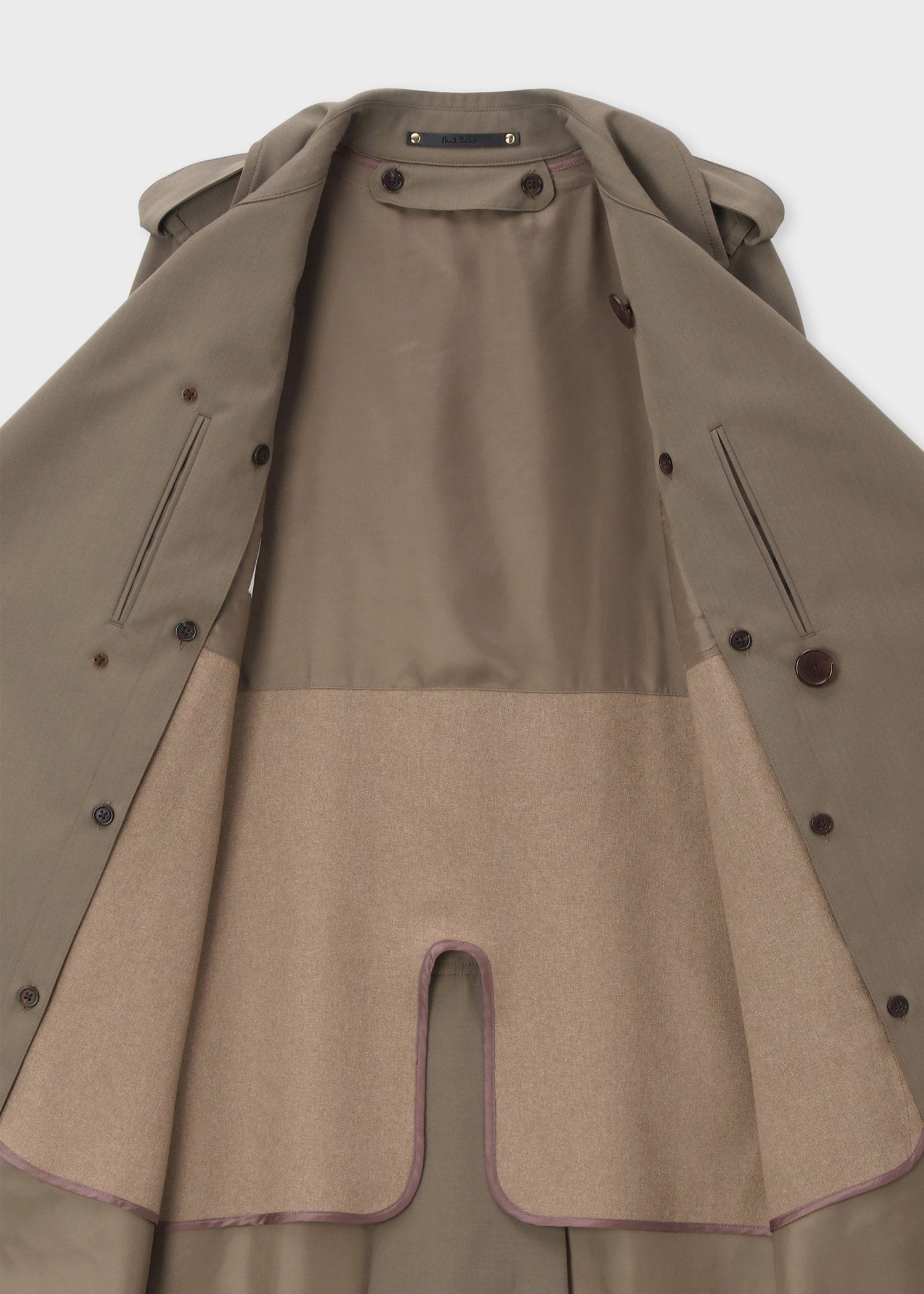 ウールブレンド ヘリテージ ダブルトレンチコート