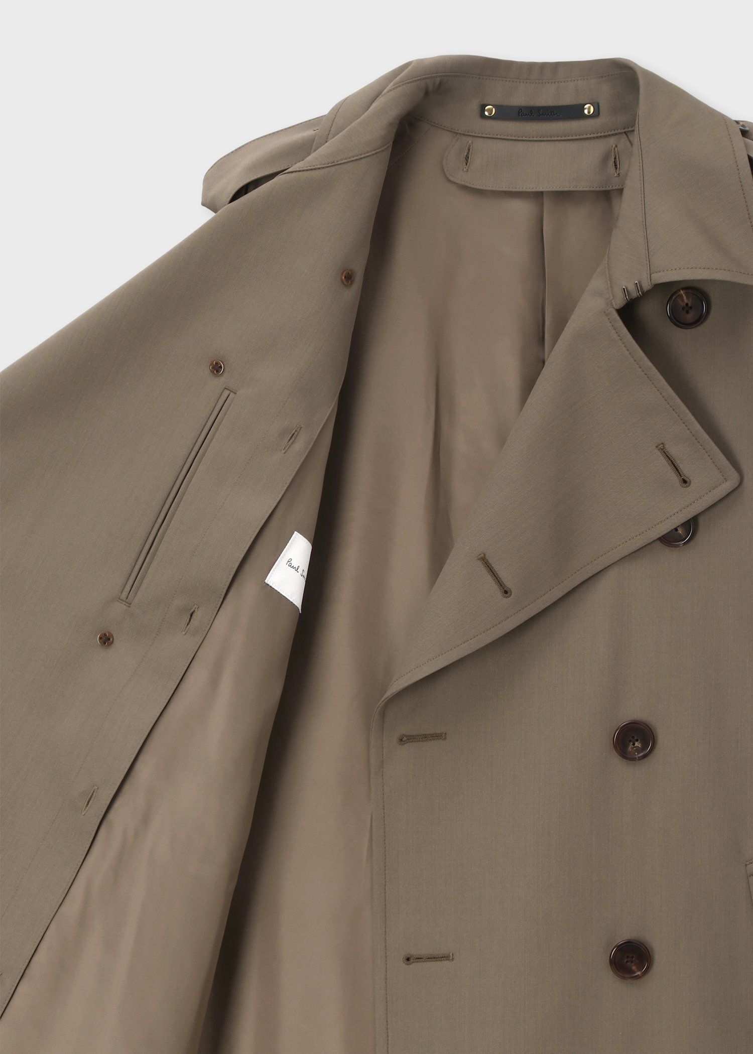 ウールブレンド ヘリテージ ダブルトレンチコート