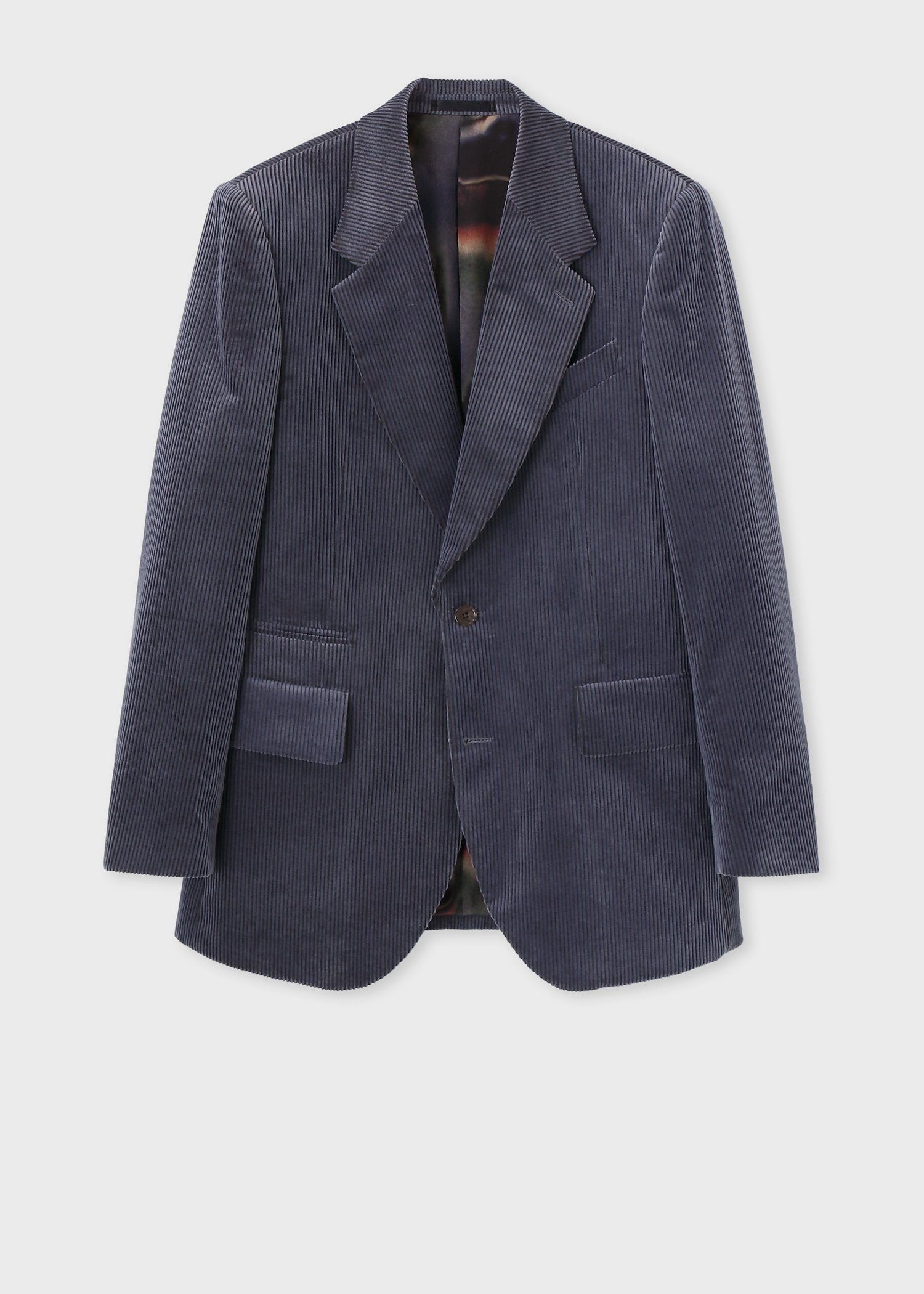 コットンコーデュロイ 2Bジャケット