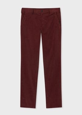 ナローウェールコーデュロイ テーパード トラウザーズ