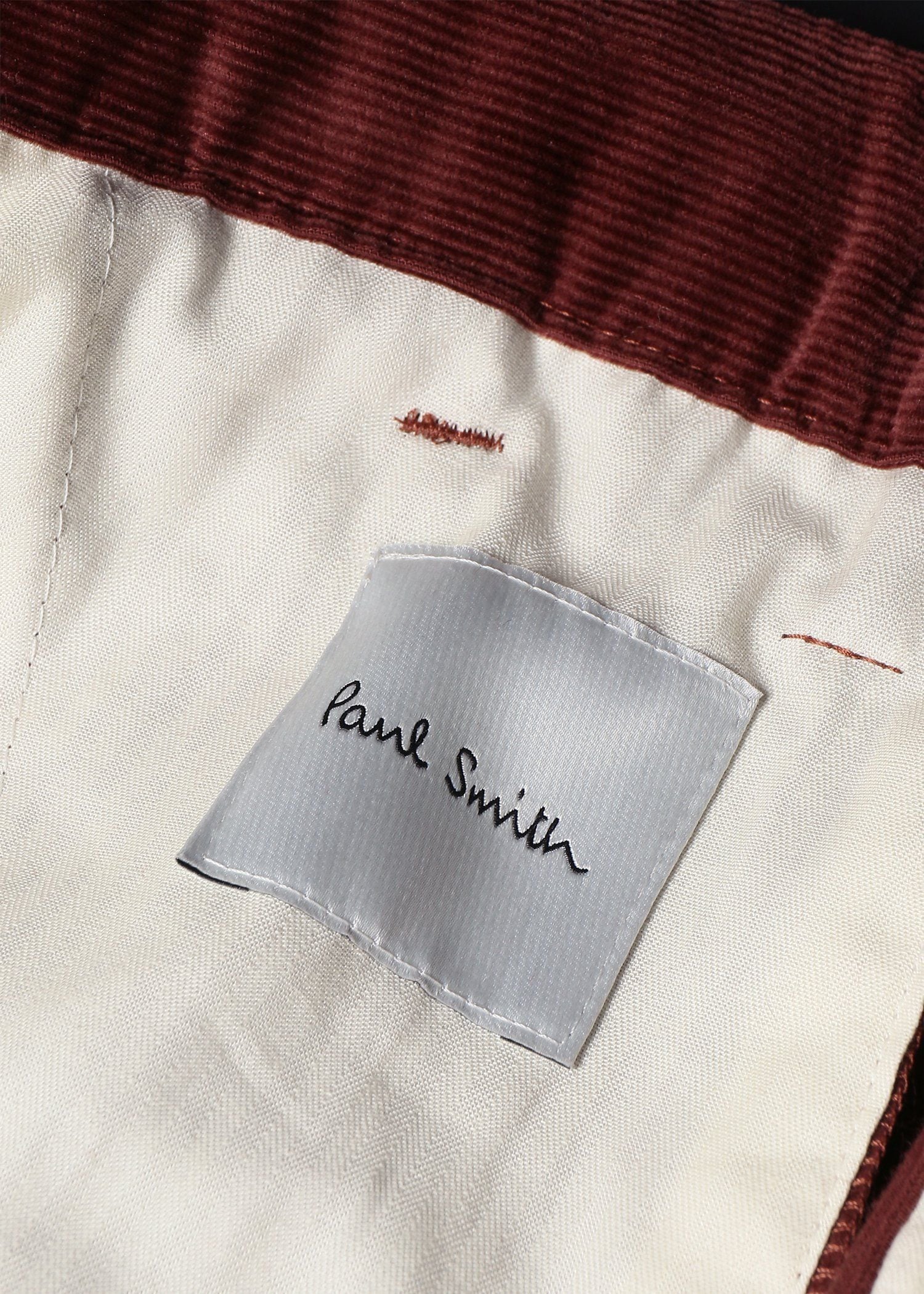 ナローウェールコーデュロイ テーパード トラウザーズ