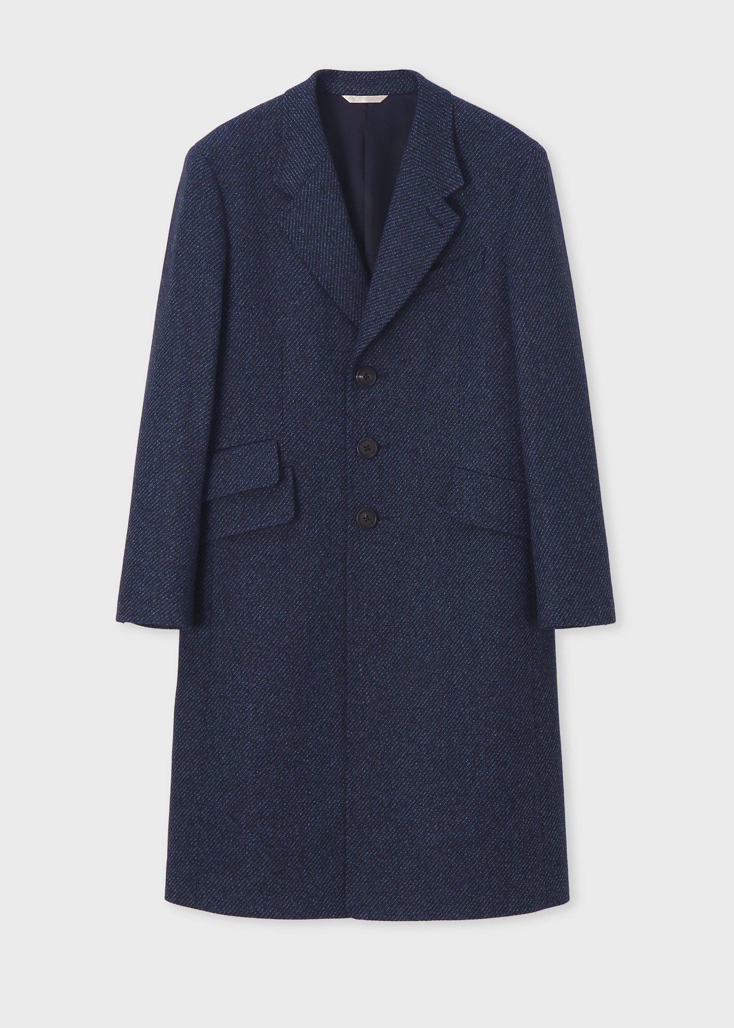 ウールカルゼ チェスターコート(ネイビー) |ポール・スミス ウールカルゼ チェスターコート(ネイビー) |ポール・スミス