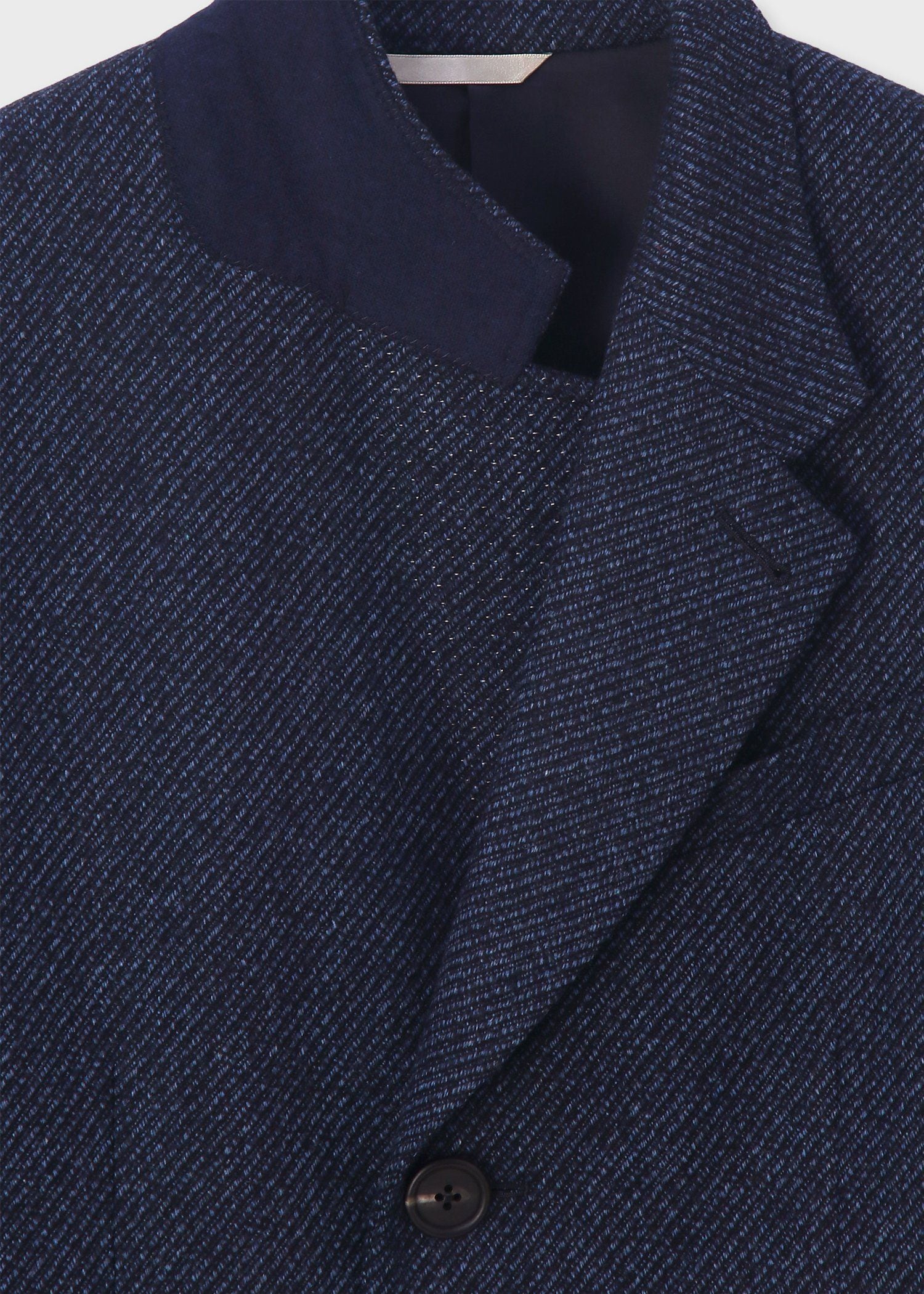 ウールカルゼ チェスターコート（ネイビー） ｜ポール・スミス