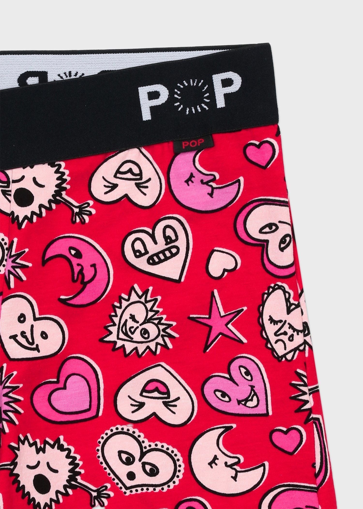 "Character hearts" ボクサーパンツ