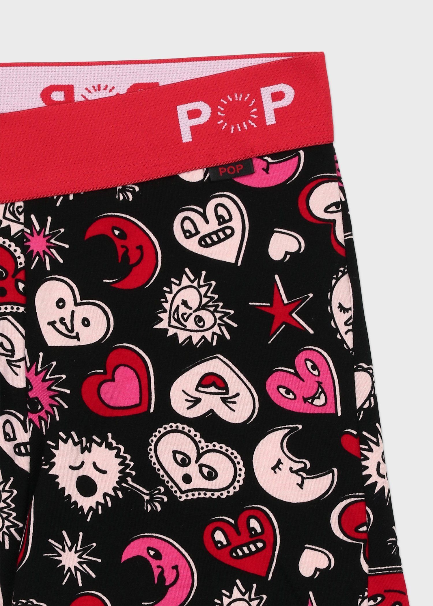 "Character hearts" ボクサーパンツ