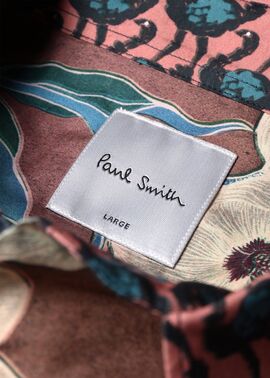 ミックスアート プリントシャツ（ブルー） ｜ポール・スミス