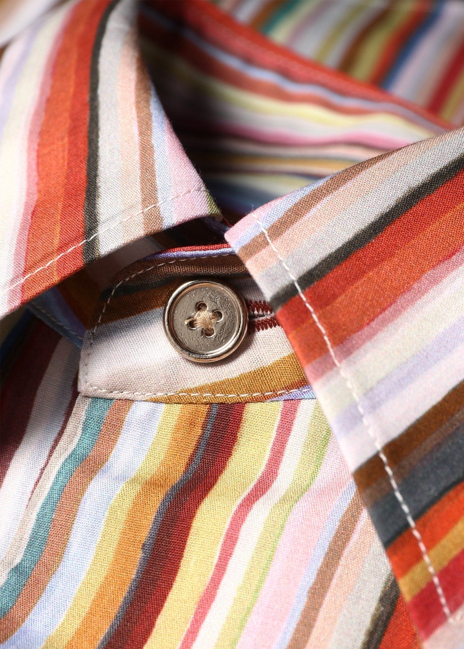 "Painted Signature Stripe" シャツ