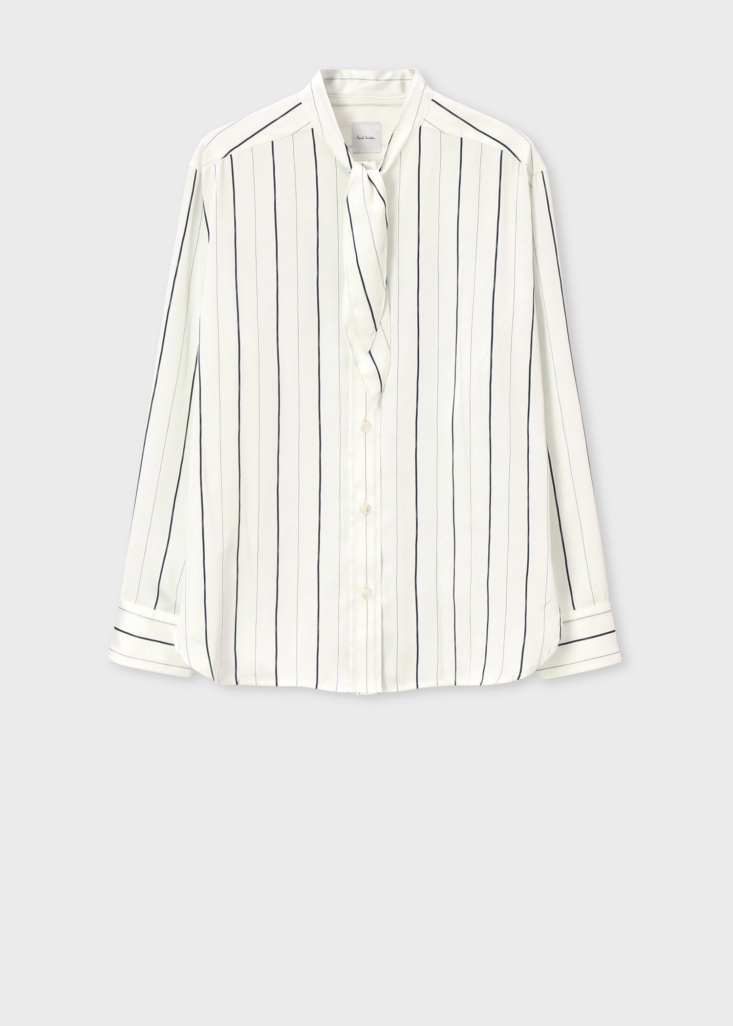 ウィメンズ サテンストライプ ブラウス ｜ポール・スミス