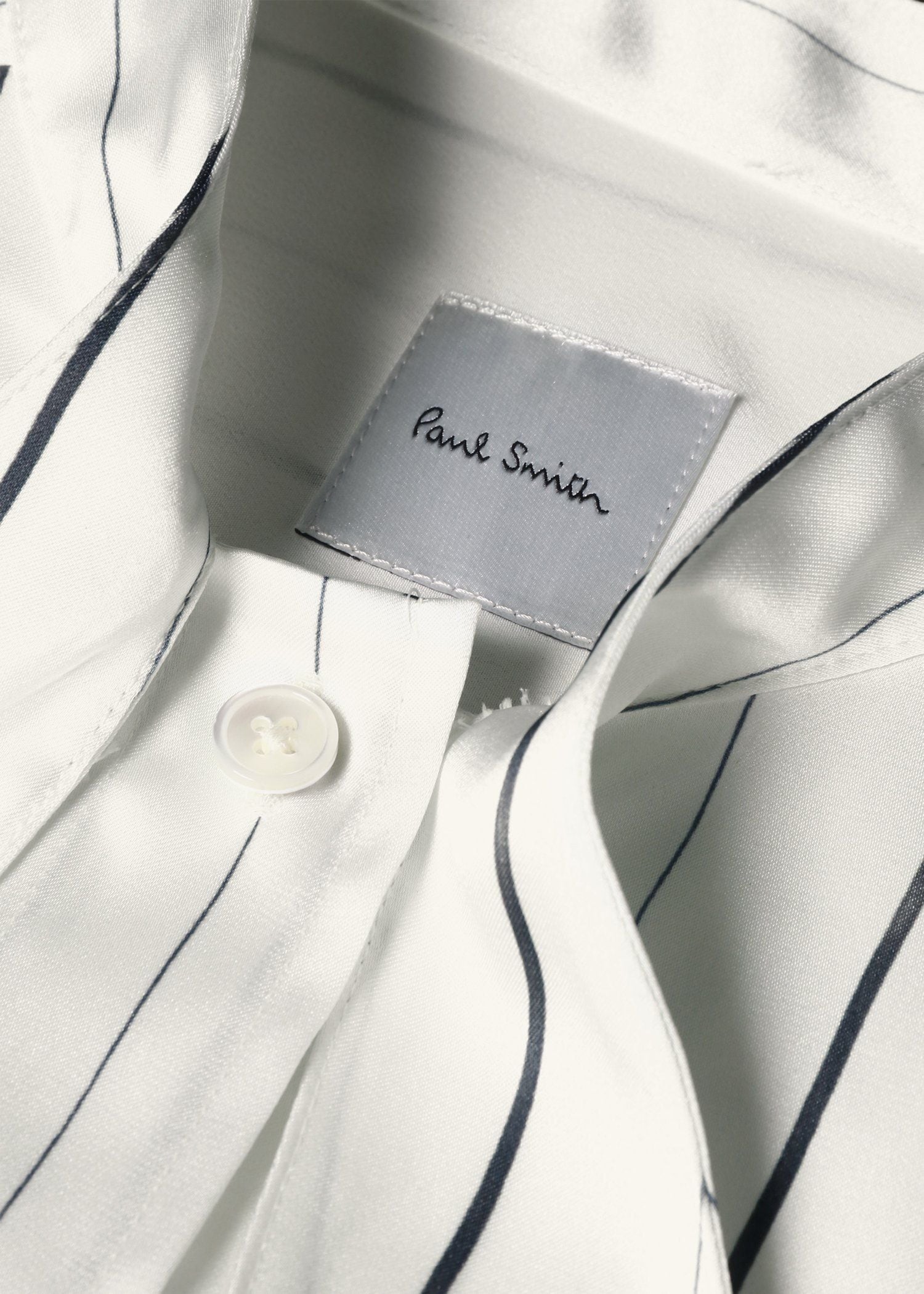 ウィメンズ サテンストライプ ブラウス