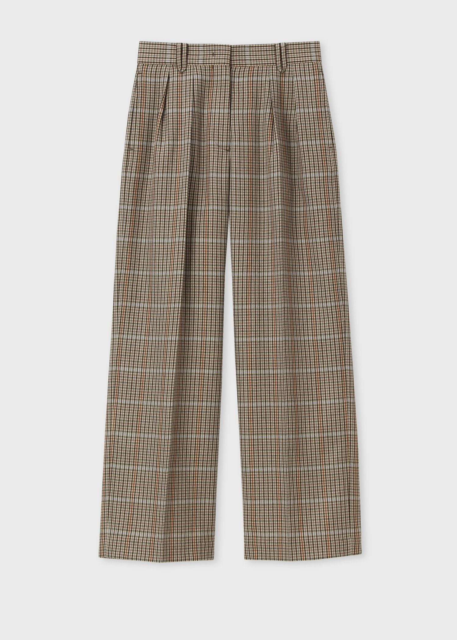 ウィメンズ サキソニー チェック パンツ