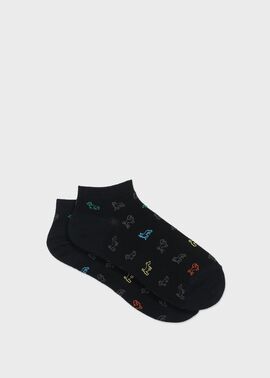 "Sketch Dogs" ショートソックス