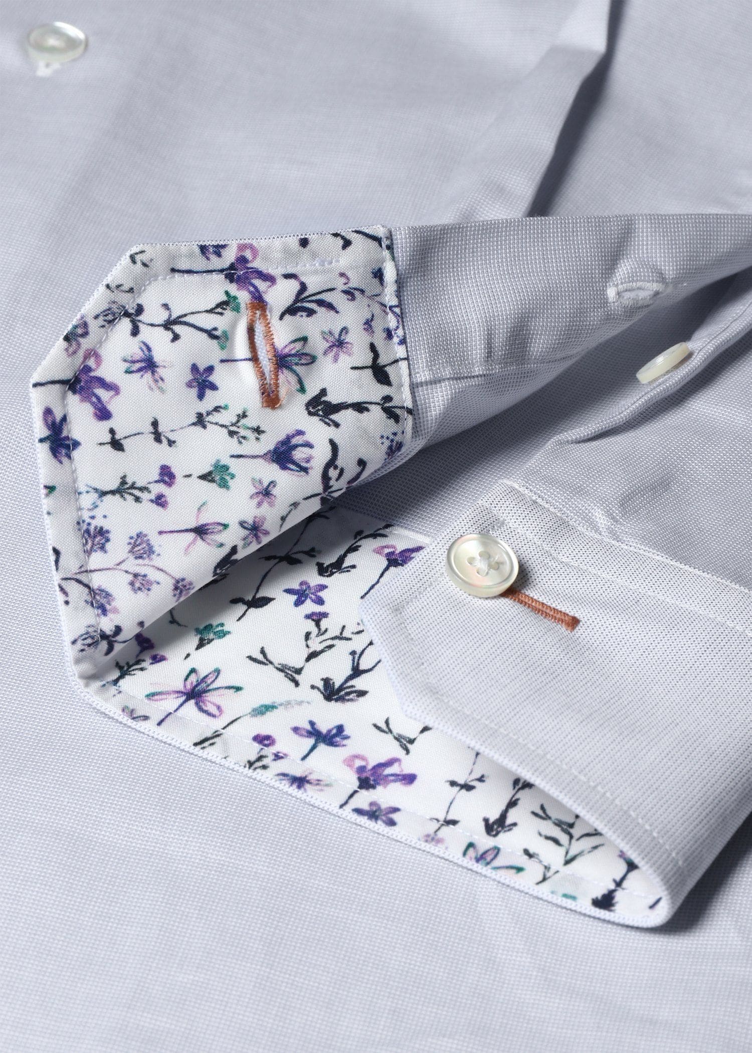 ニュアンスカラー ドレスシャツ（ライトグレー） ｜ポール・スミス