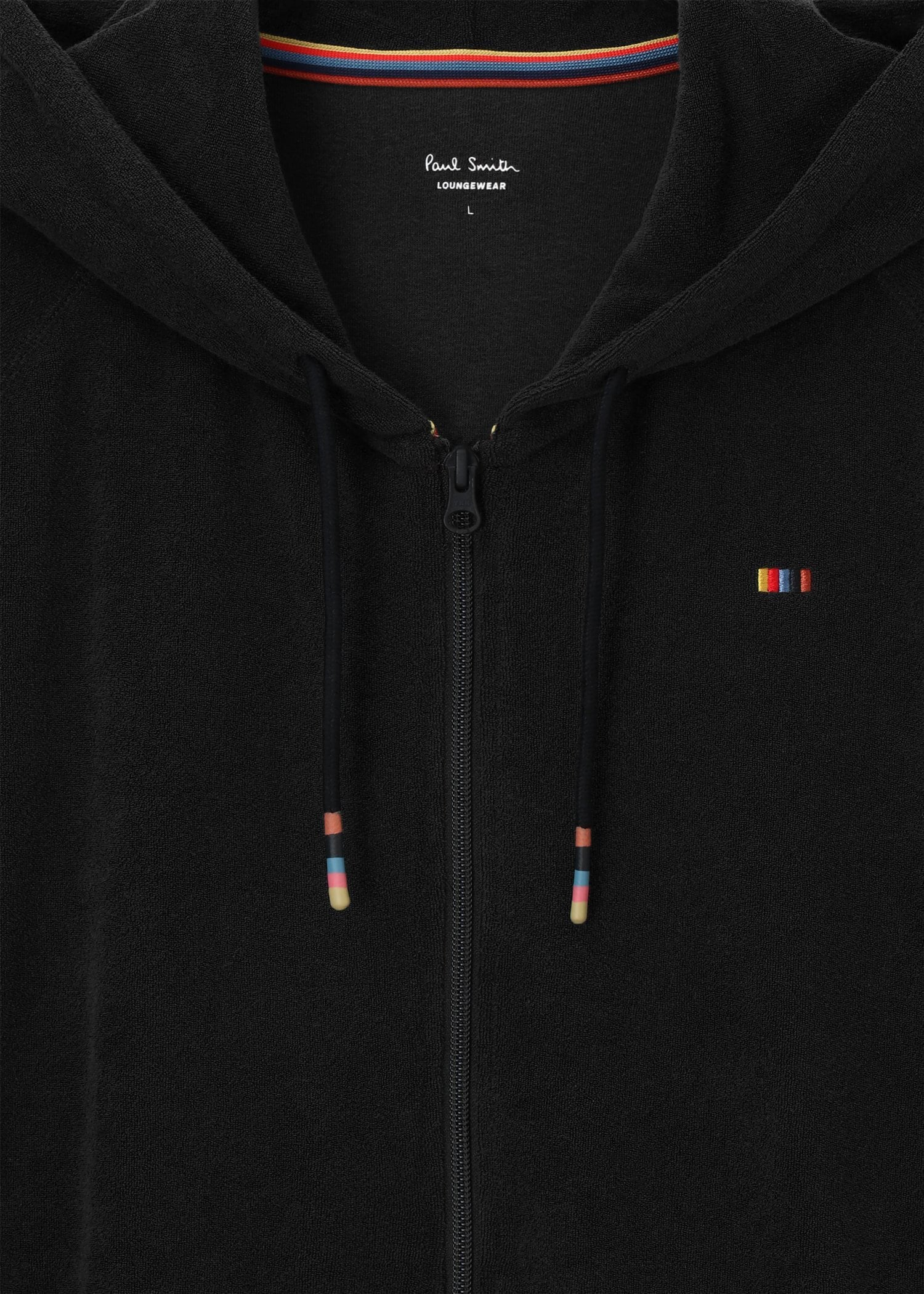 【リラクシングウェア】アーティストストライプポイント パーカ