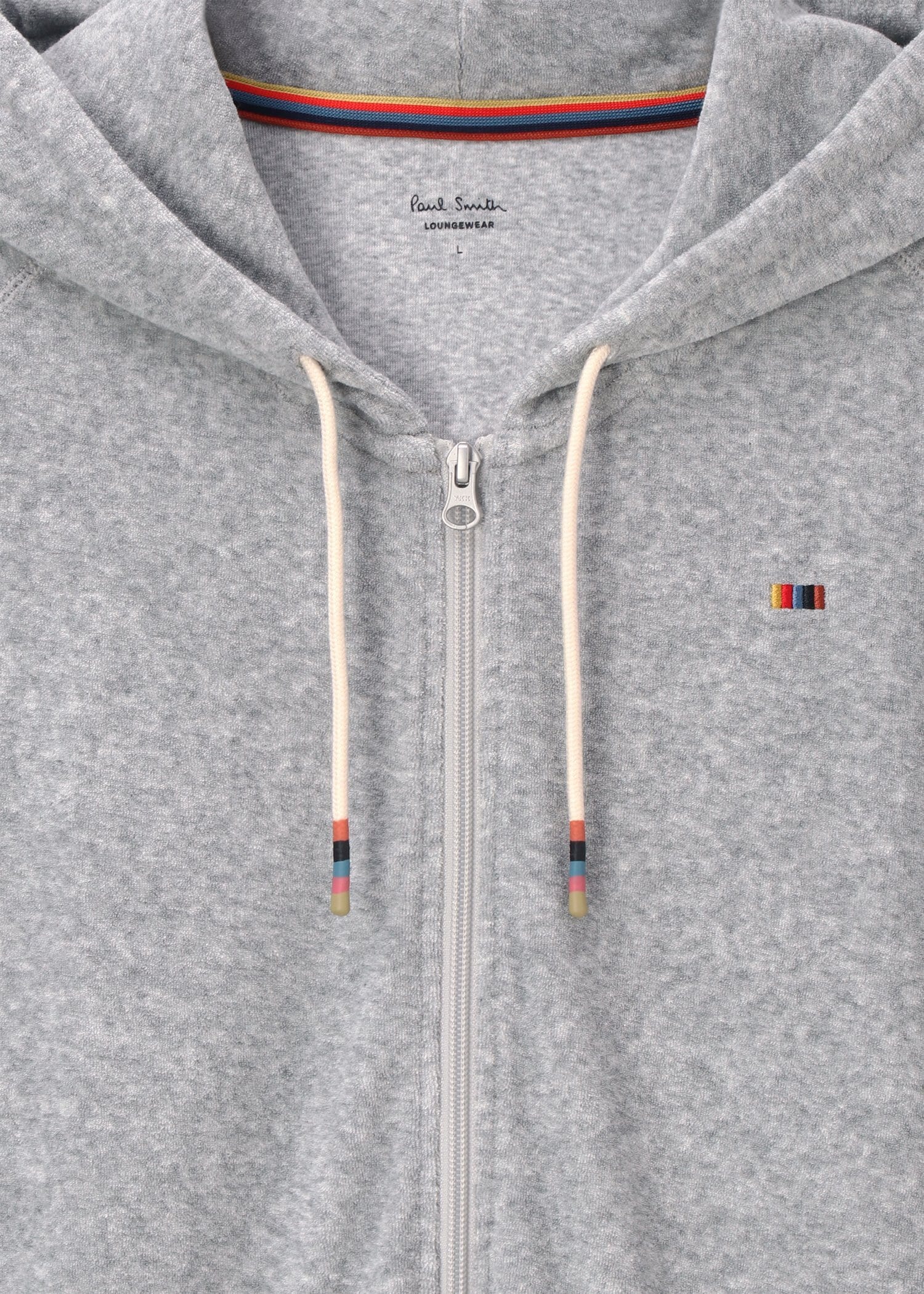 【リラクシングウェア】アーティストストライプポイント パーカ