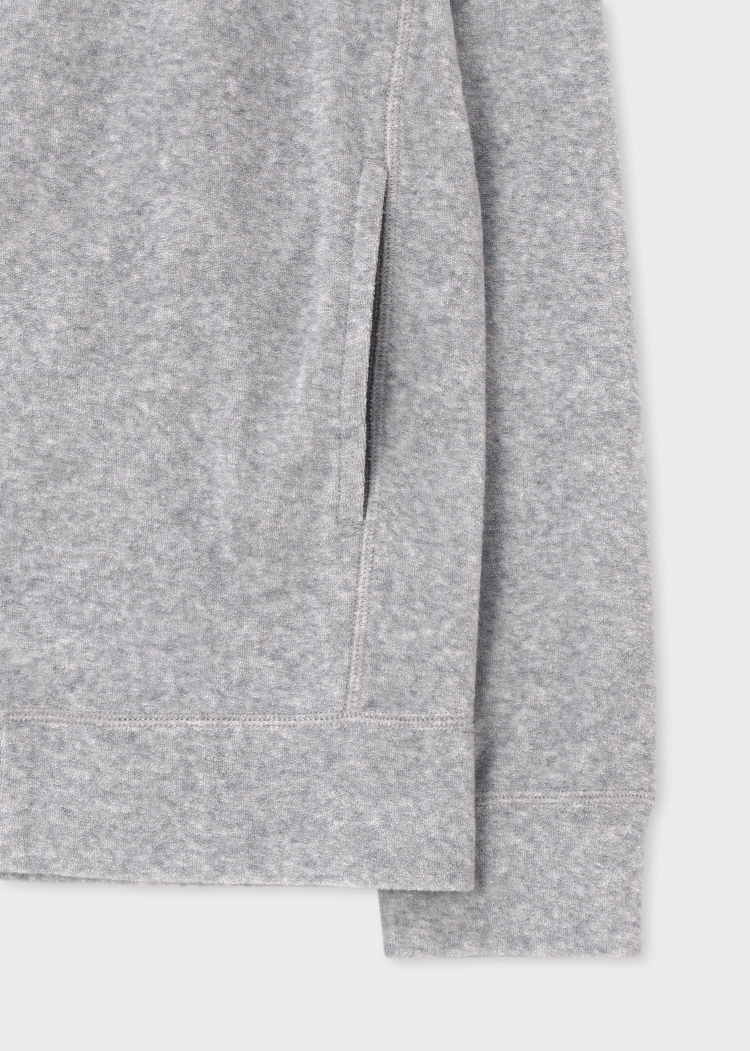 【リラクシングウェア】アーティストストライプポイント パーカ