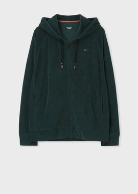 【リラクシングウェア】アーティストストライプポイント パーカ