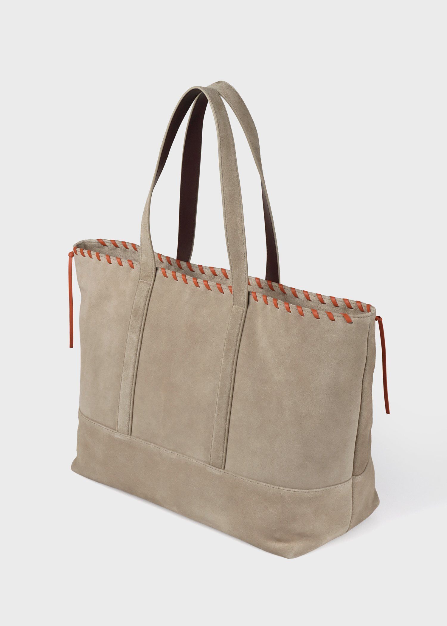 スエードグループ トートバッグ（グレイッシュベージュ） ｜ポール・スミス