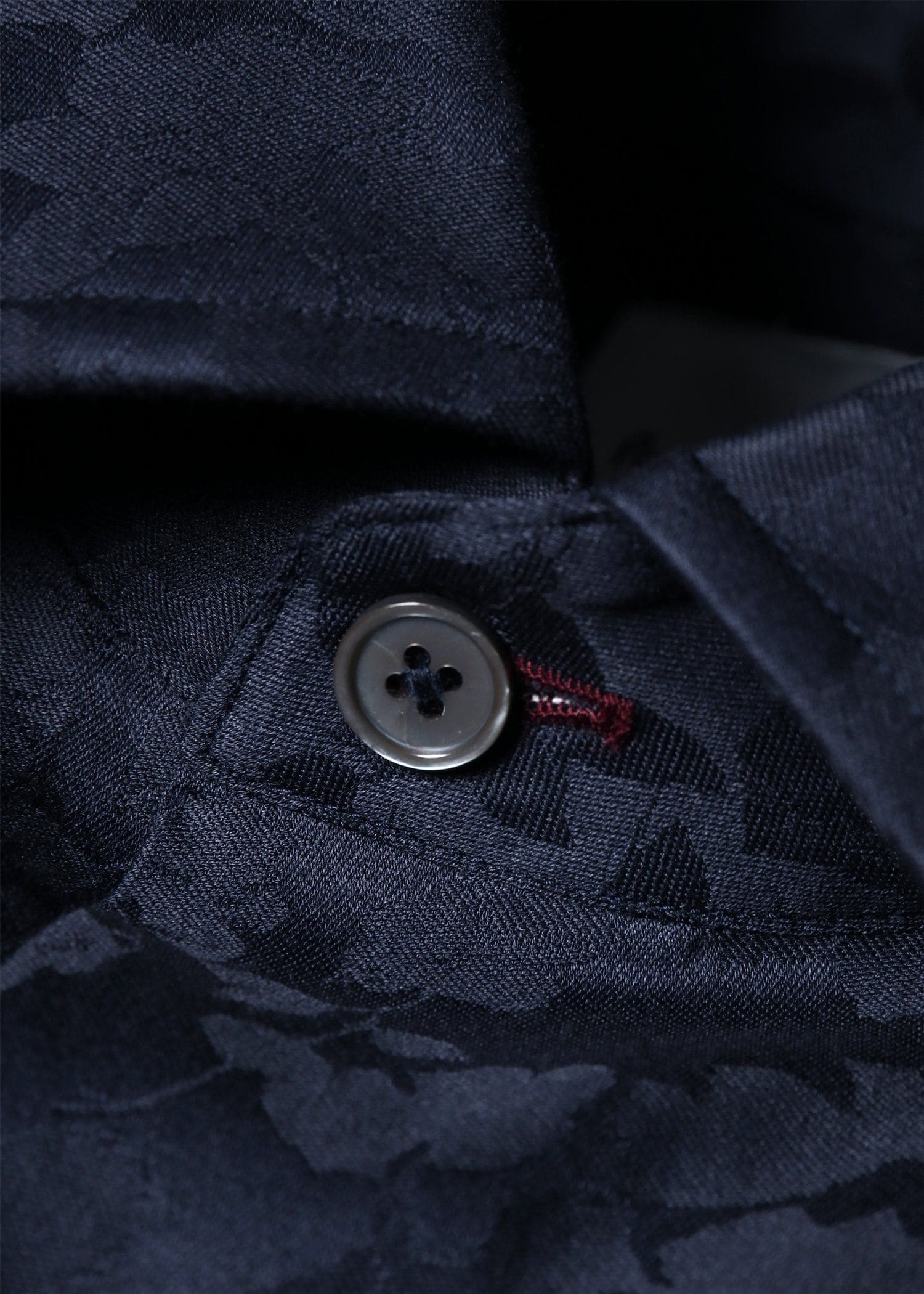 フローラルジャカード ドレスシャツ（ネイビー） ｜ポール・スミス