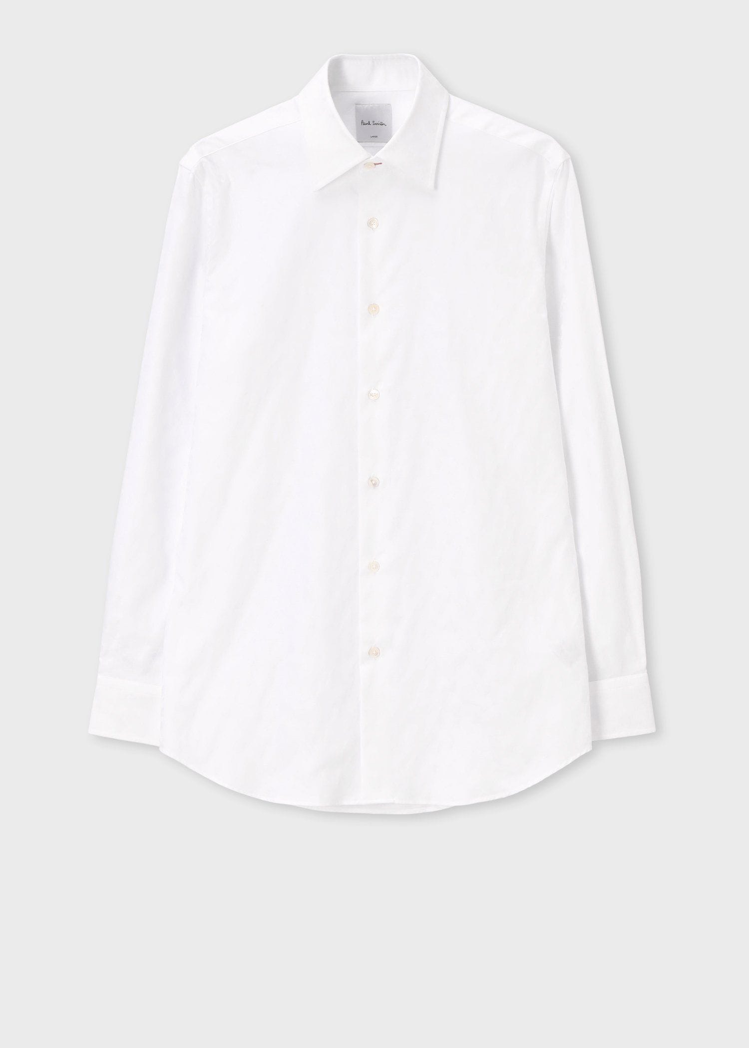 フローラルジャカード ドレスシャツ（ホワイト） ｜ポール・スミス