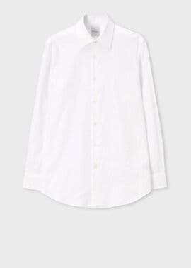 フローラルジャカード ドレスシャツ