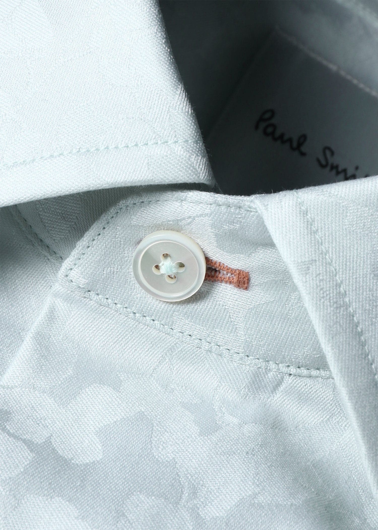 フローラルジャカード ドレスシャツ