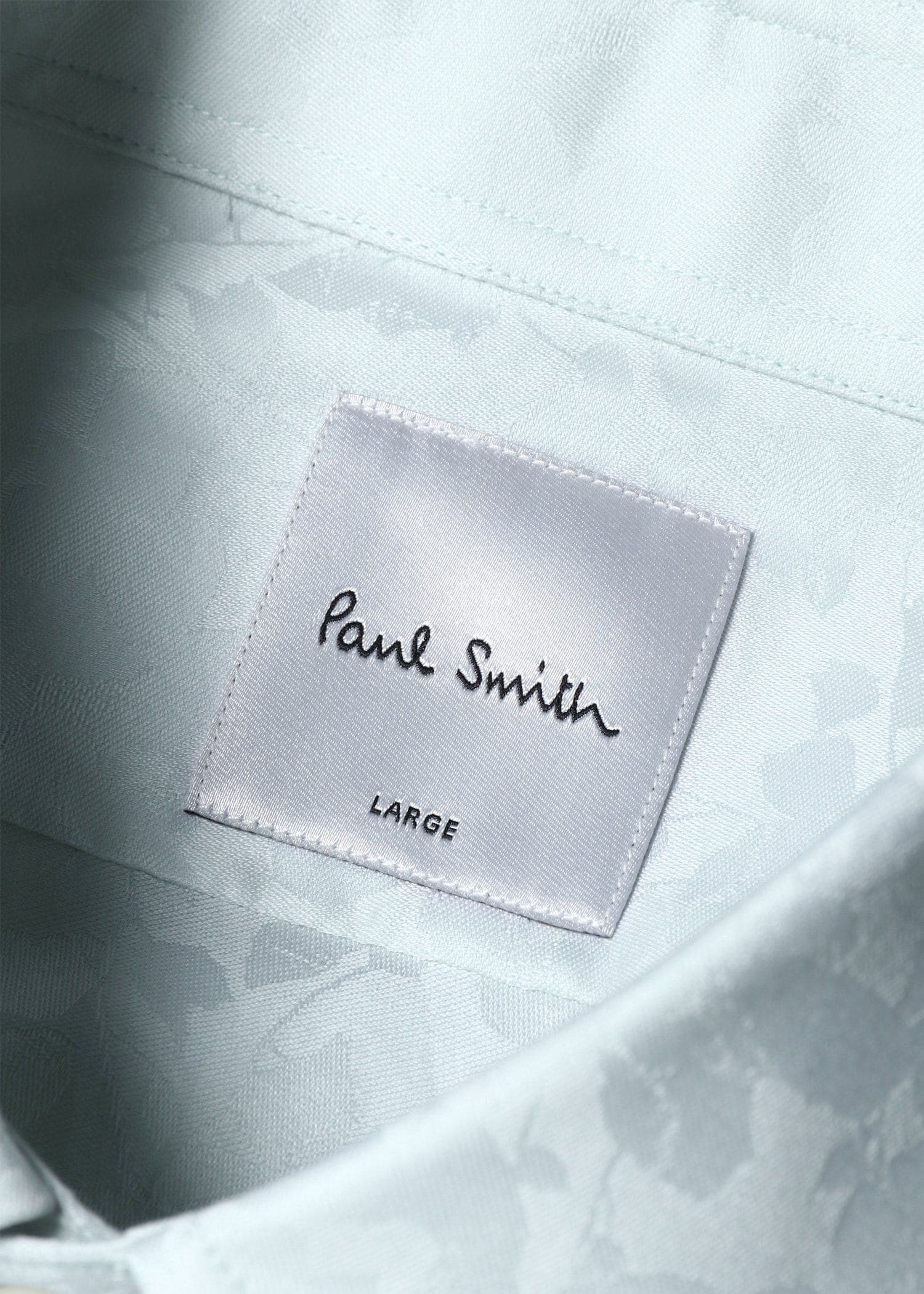 フローラルジャカード ドレスシャツ