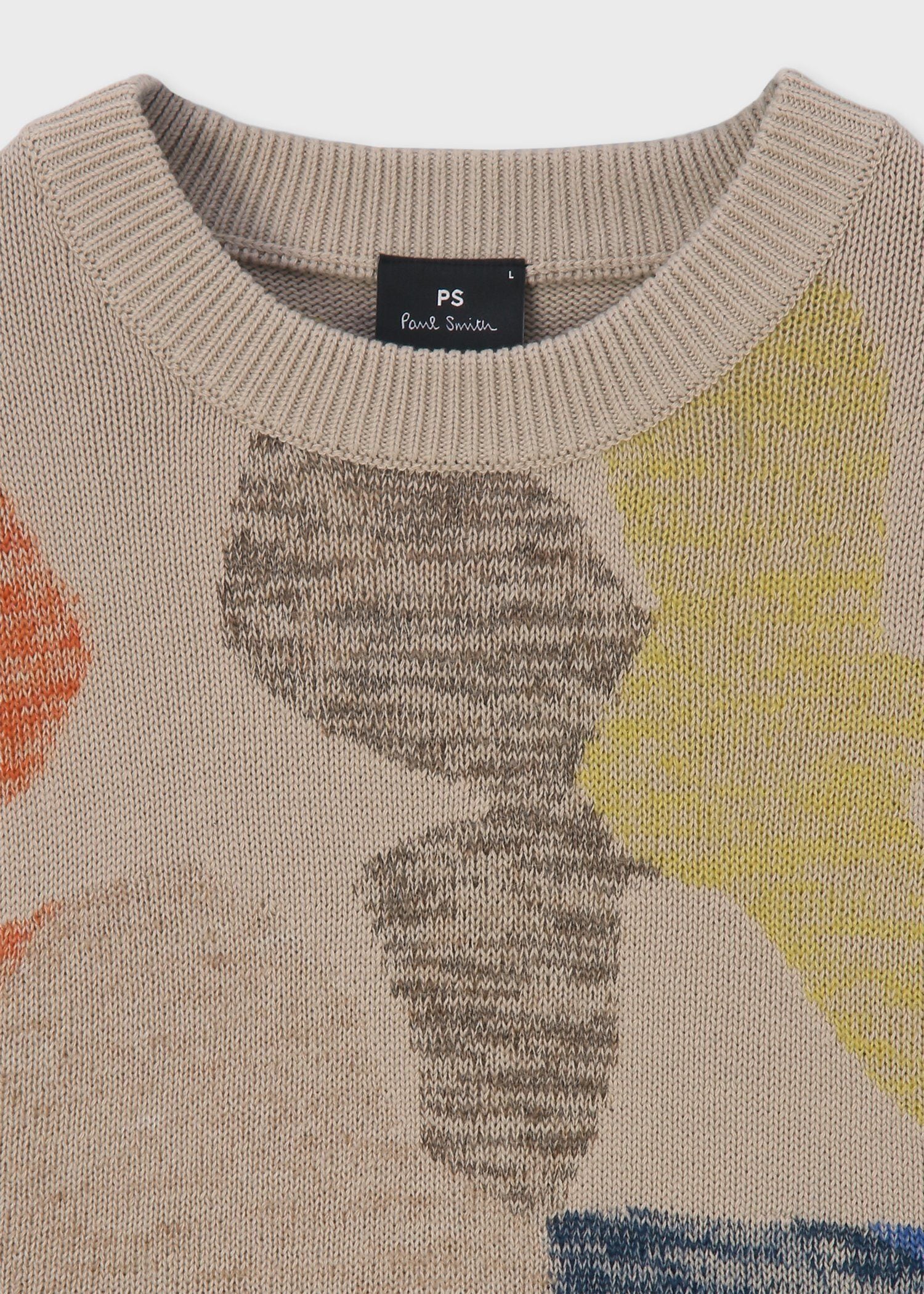 "Fortune Floral" クルーネックニット