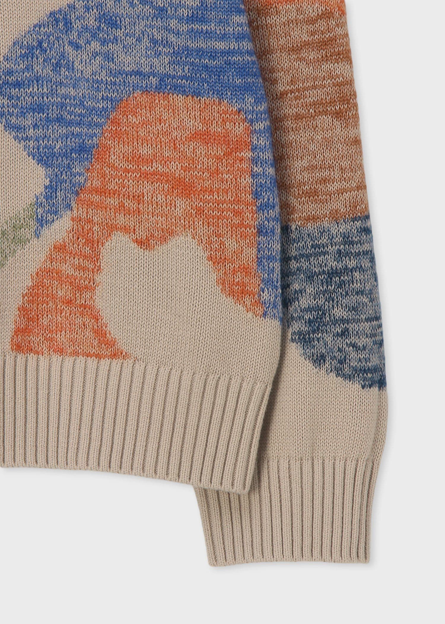 "Fortune Floral" クルーネックニット