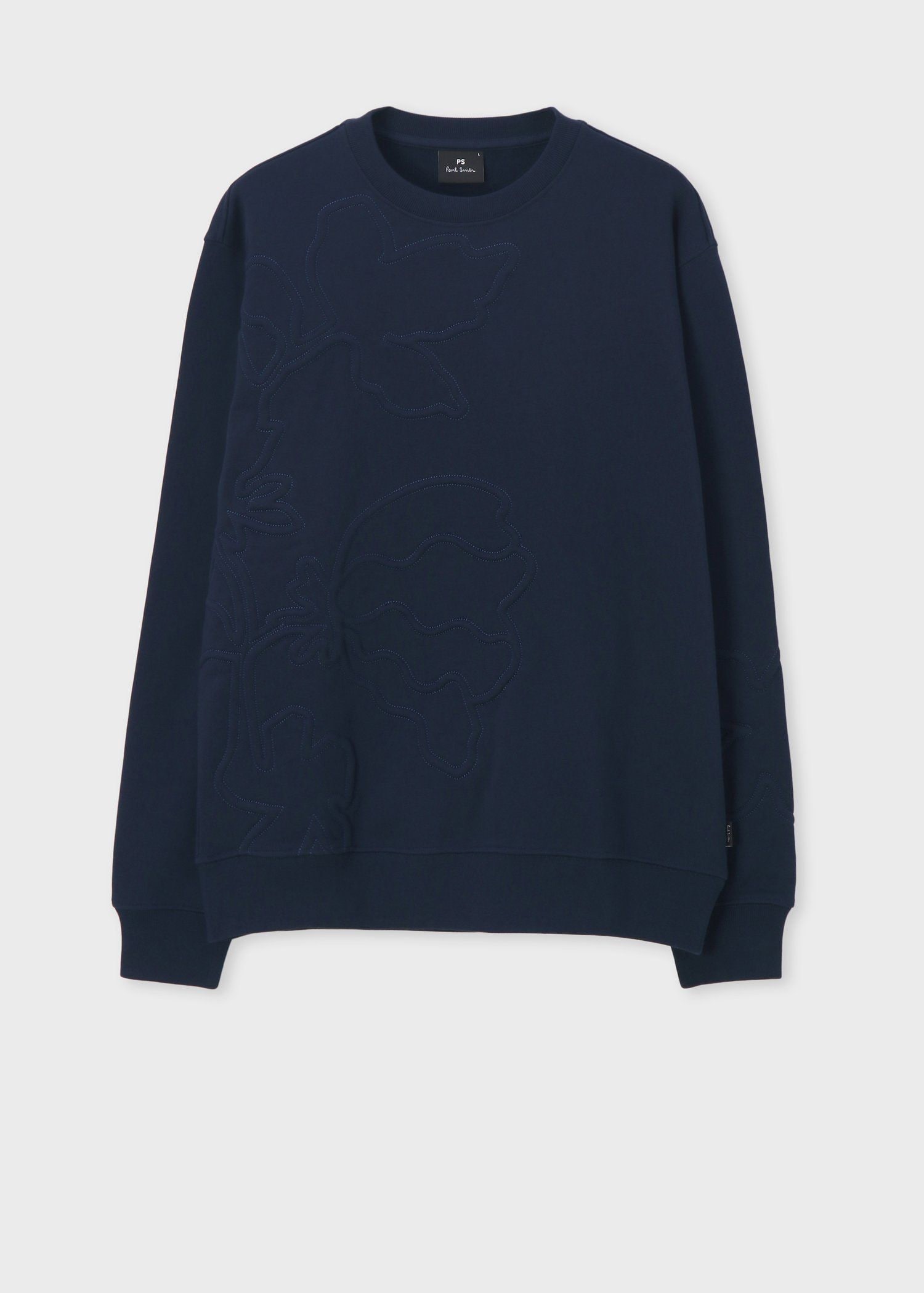 "Floral Embroidery" スウェット