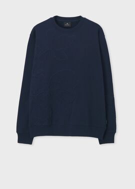 "Floral Embroidery" スウェット
