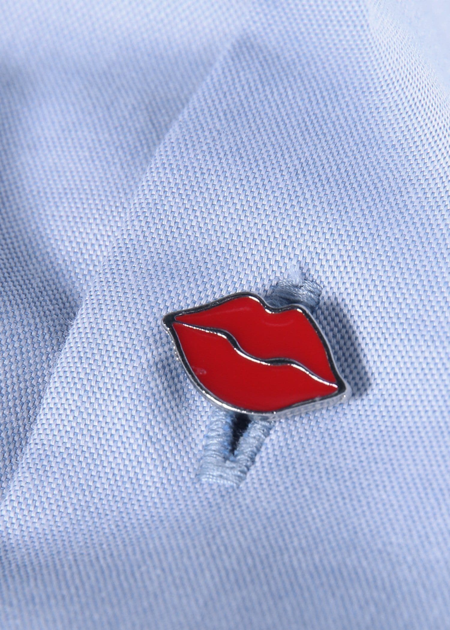 チャームボタン カジュアルシャツ