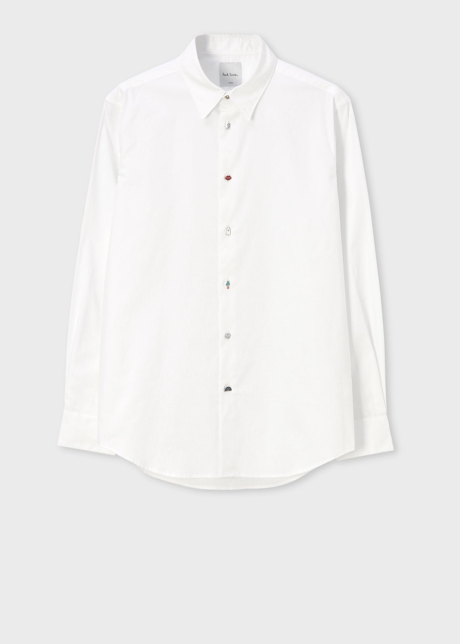 Paul Smith ポールスミス 20SS チャームボタンシャツ L Paul Smith（ポール・スミス） シャツ チャームボタン カジュアル