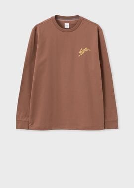 "Rabbit Logo" 長袖カットソー