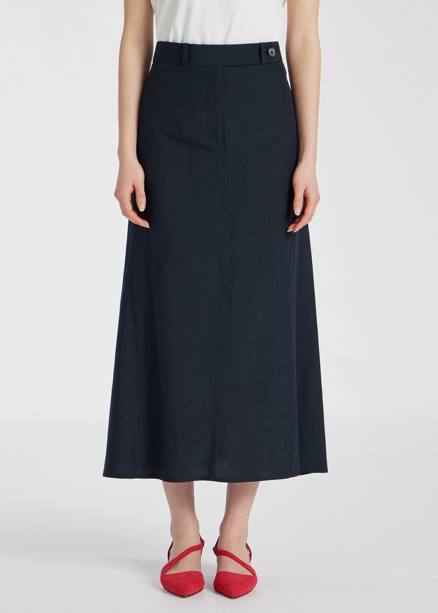 ウィメンズ レーヨンナイロン ロングスカート