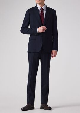 ストレッチウィンドウペーン トラベルスーツ（ネイビー） ｜ポール・スミス