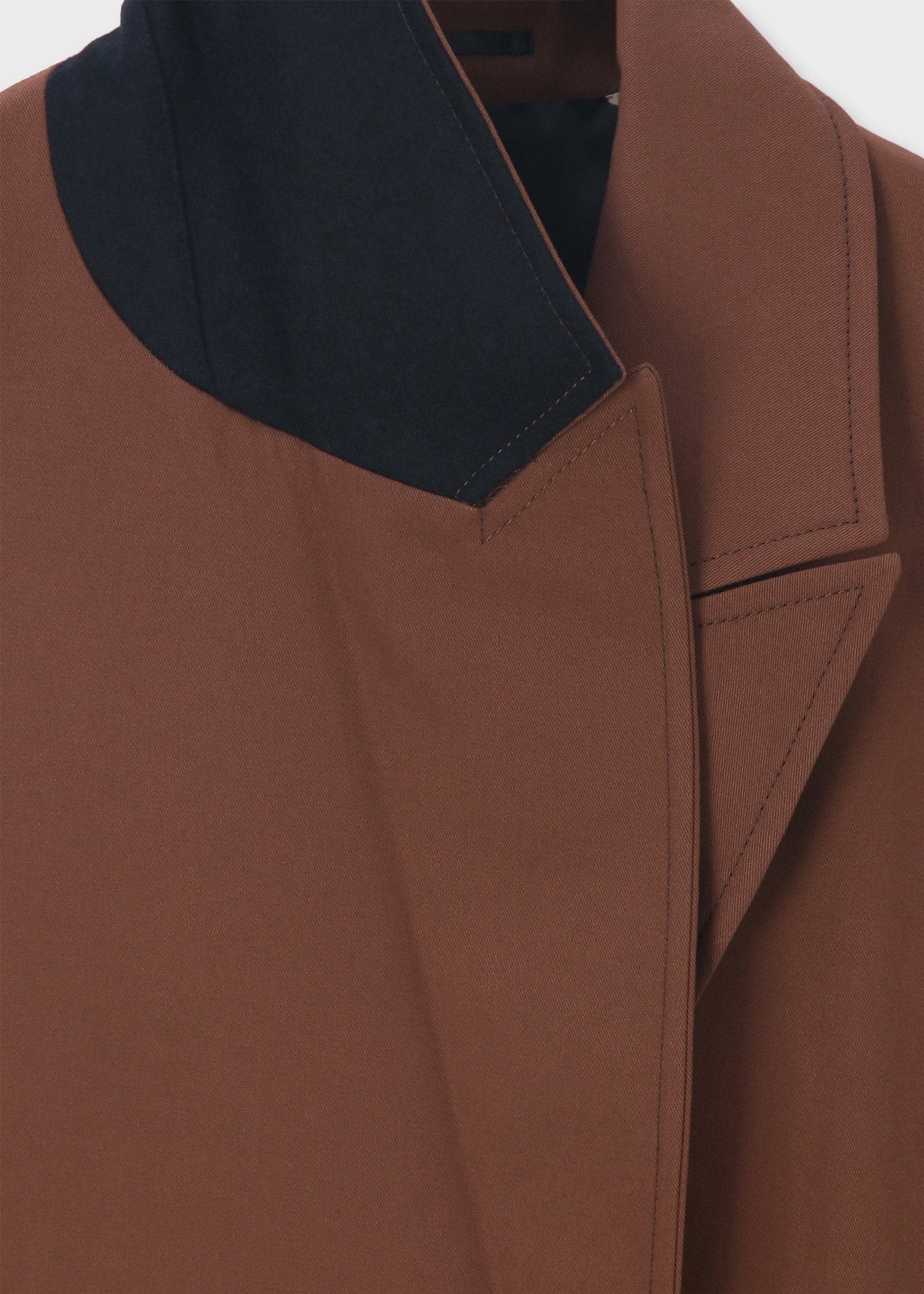 ウィメンズ コットンギャバジン ロングコート