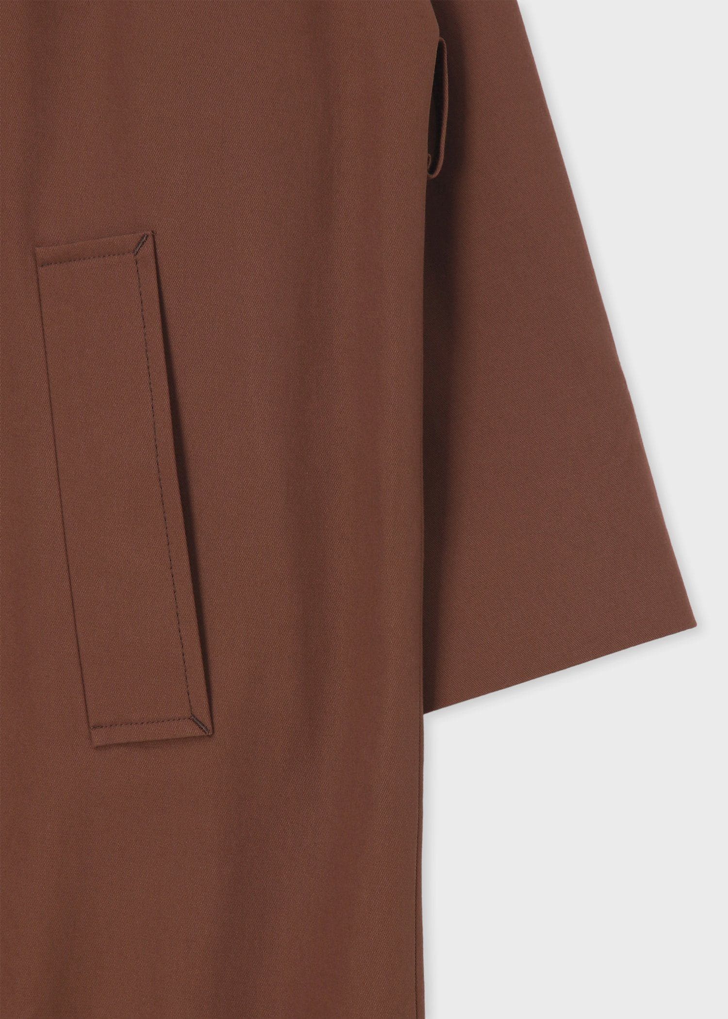 ウィメンズ コットンギャバジン ロングコート