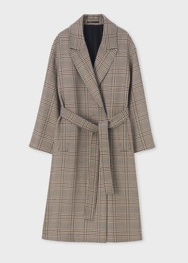 ウィメンズ クラシックチェック ロングコート