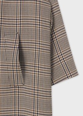 貴重46L❣️セール✨新品タグ付きポールスミス　チェック柄　毛コート ウィメンズ クラシックチェック ロングコート ｜ポール・スミス