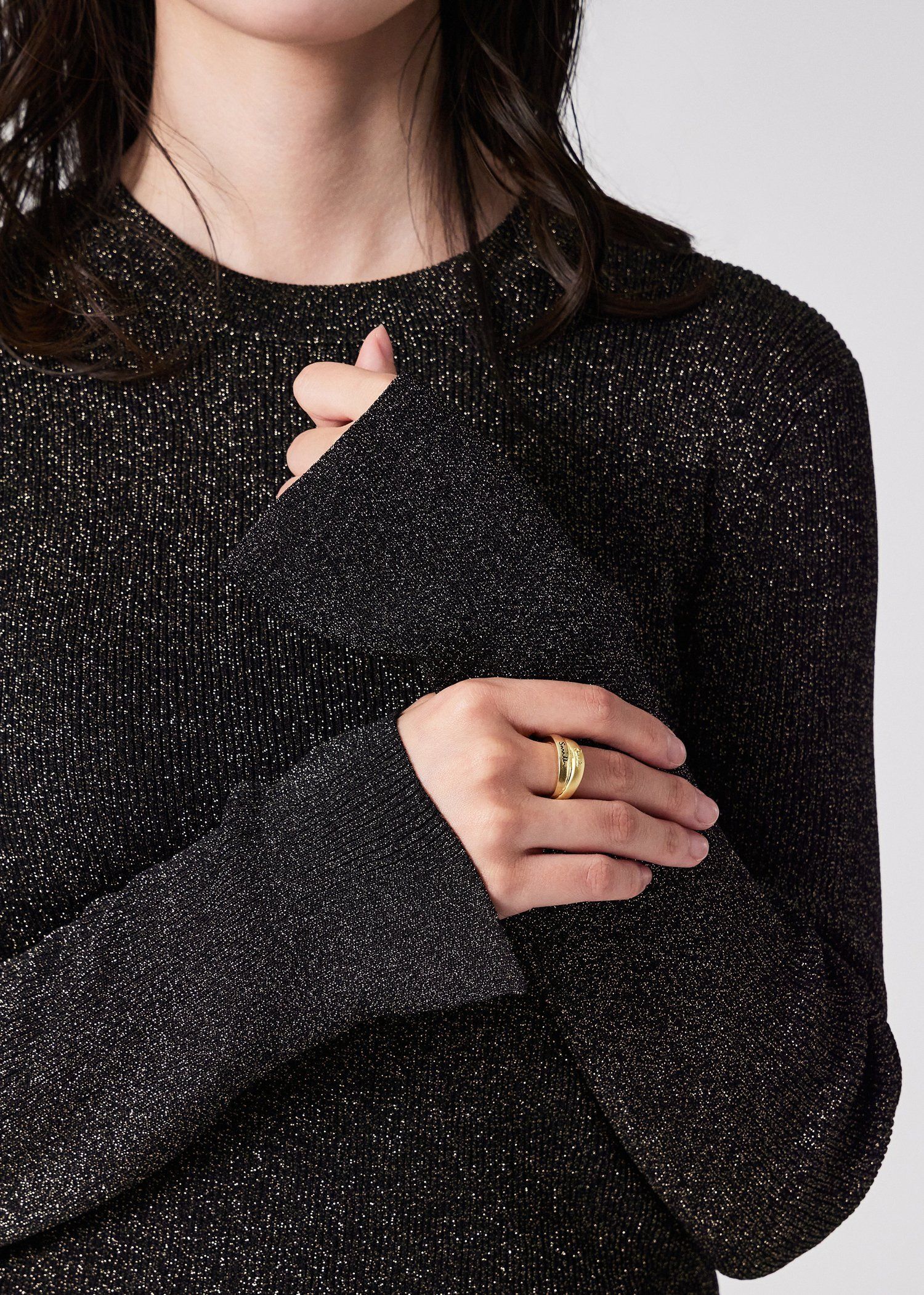 ウィメンズ "Double Ring Motif" リング