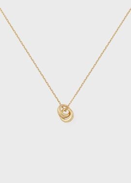 ウィメンズ "Double Ring Motif" ネックレス