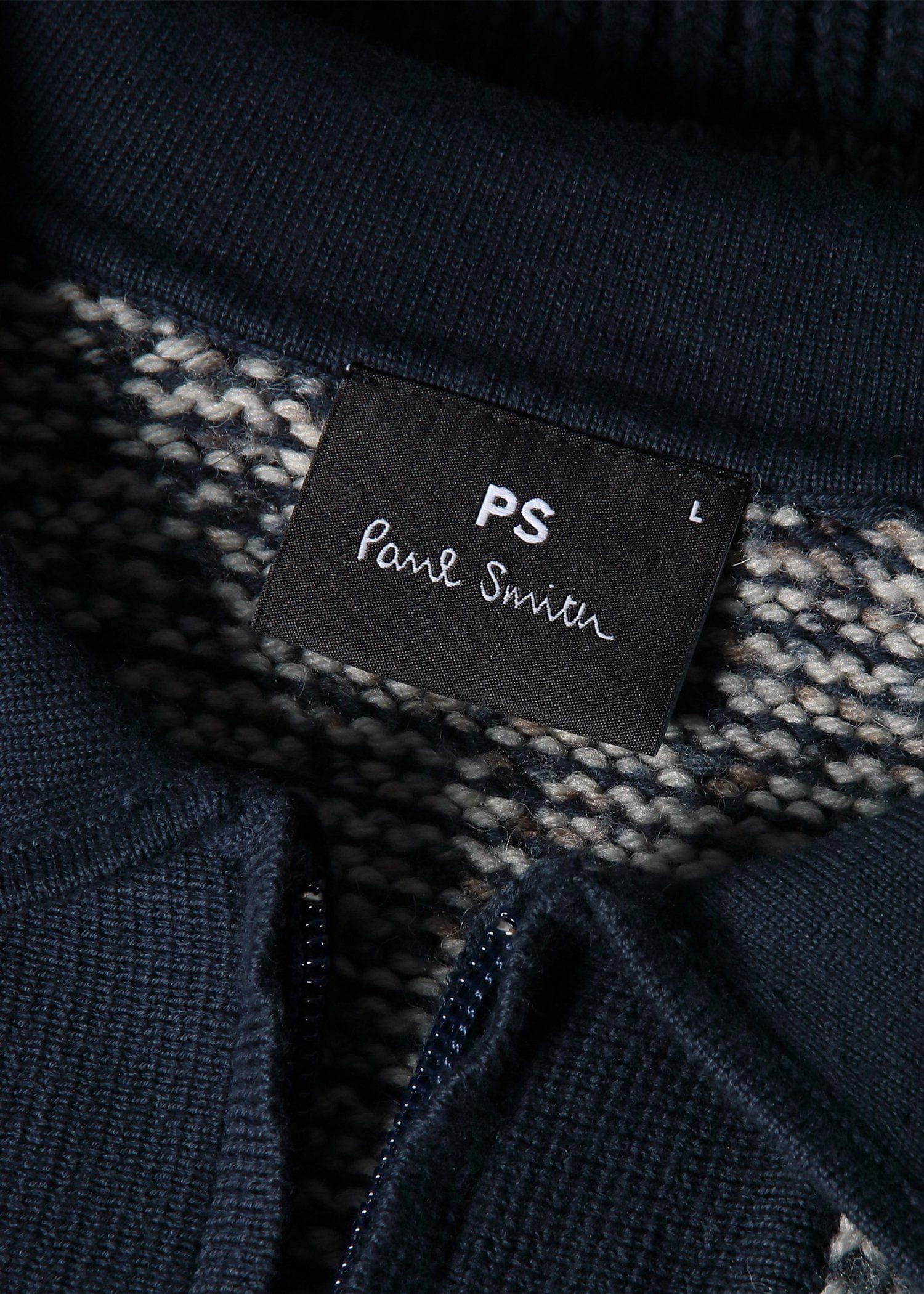 マルチボーダー ジップニットブルゾン