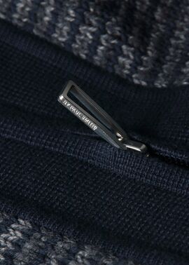 マルチボーダー ジップニットブルゾン ｜ポール・スミス