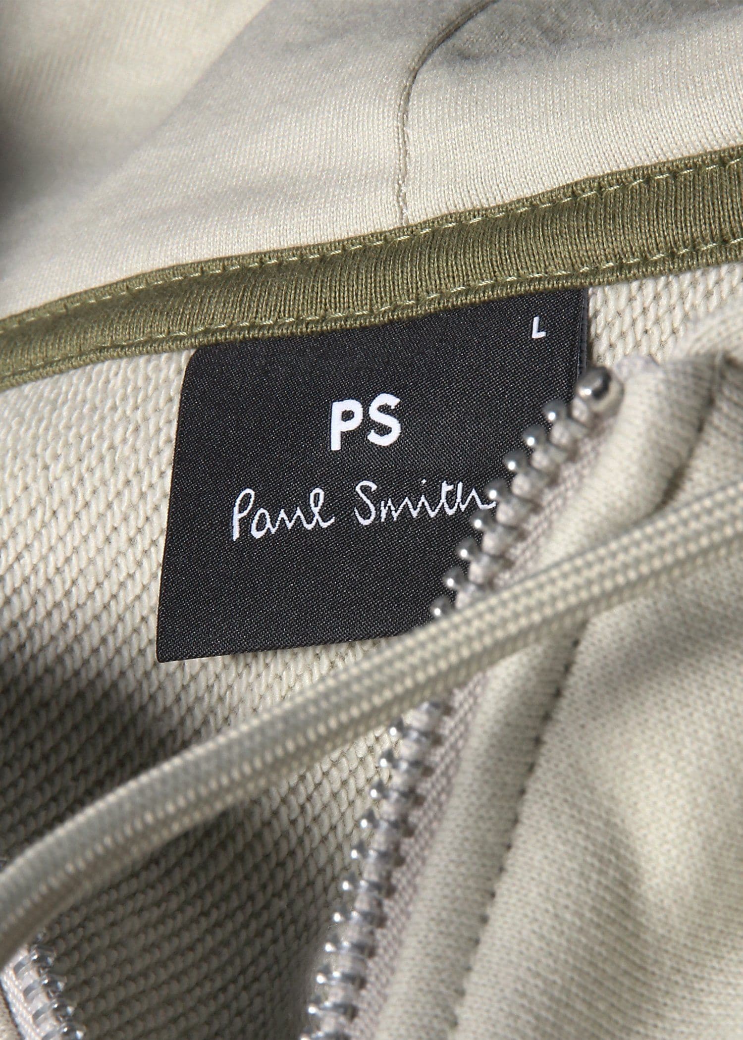 "Sports Stripe Zebra" ワンポイント パーカ