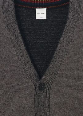 美品✨ポールスミス カーディガン ブロックチェック ブラック ユニセックス カーディガン | Paul Smith (Men)/ポール・スミス | 三越伊勢丹