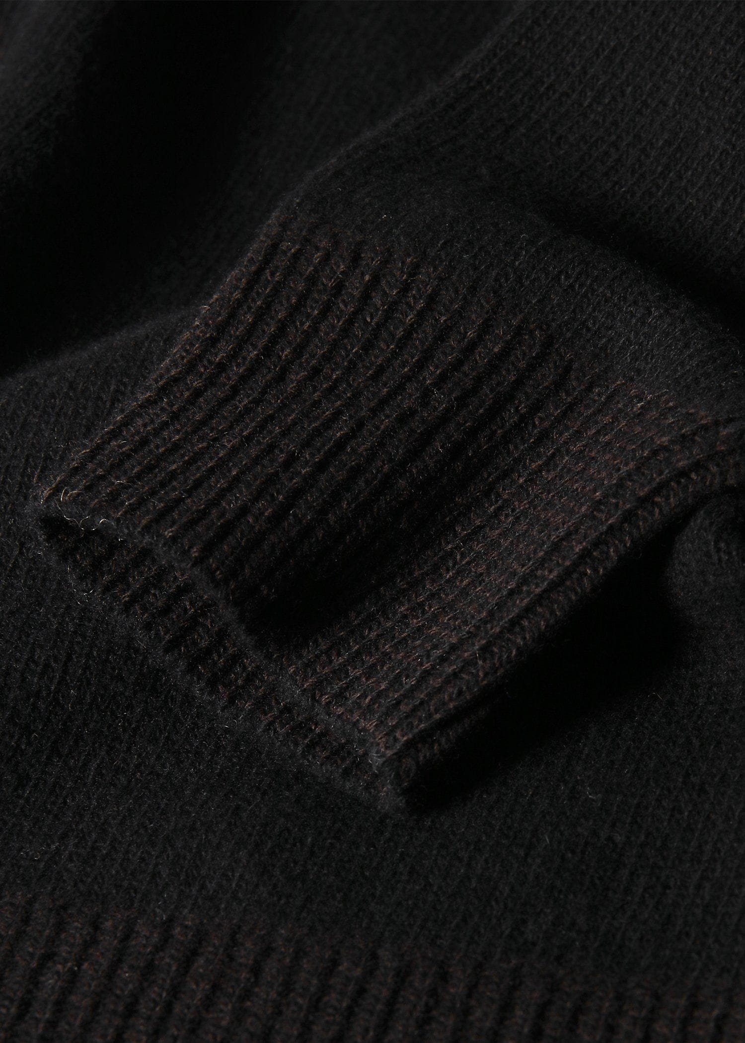 コントラストディテール カーディガン